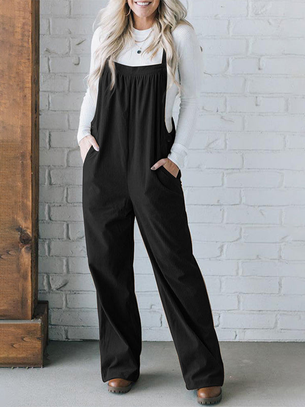 ARIANA GENTLEWEAVE LOOSE OVERALLS