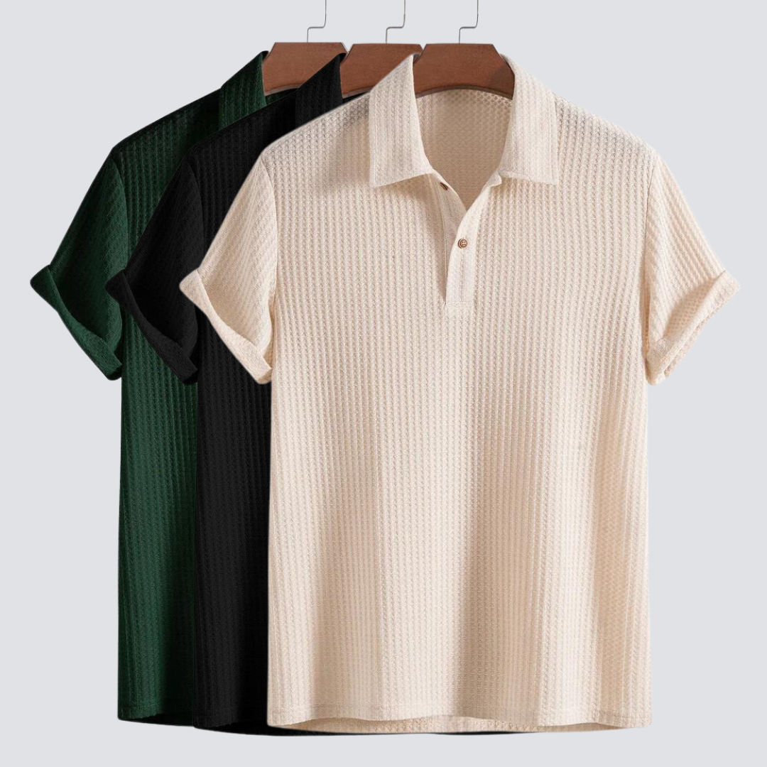 MARCELLO PREMIUM WAFFLE POLO