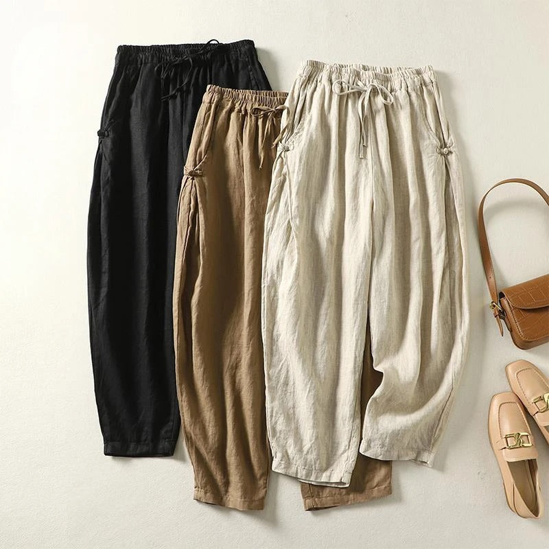 Sofia Linen Pant