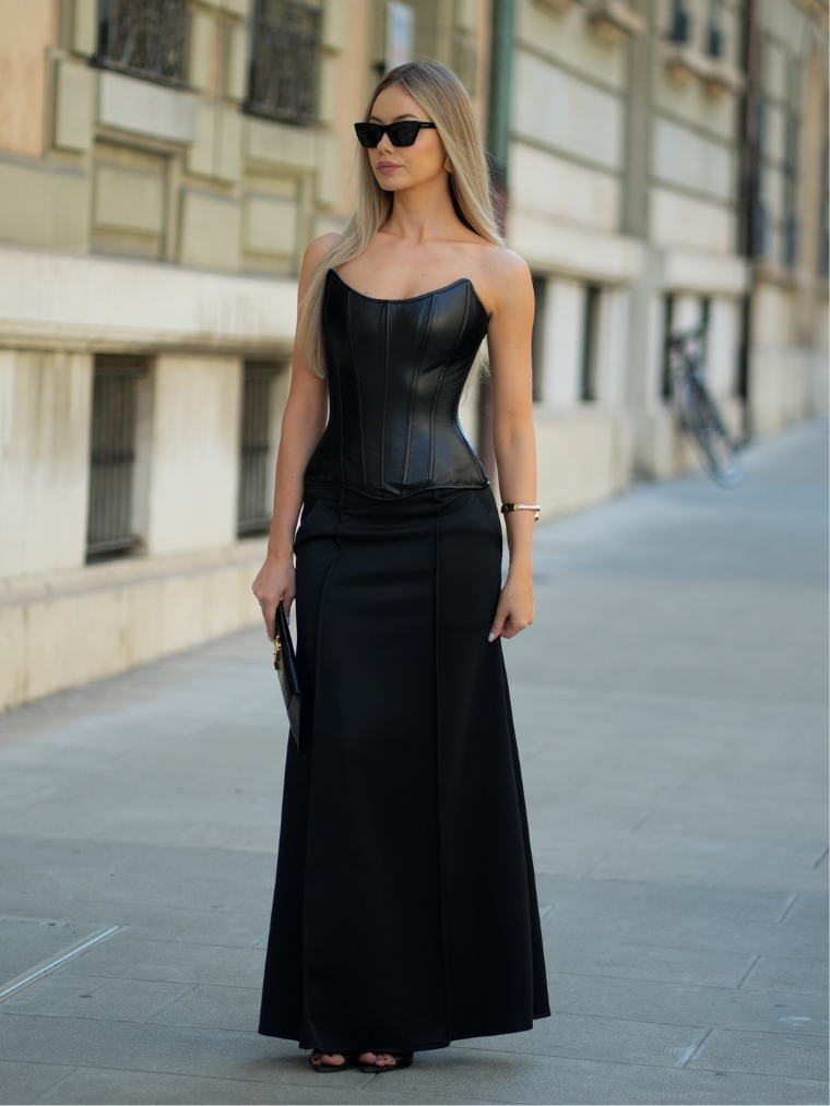 Aurora Straight Sculpt Skirt
