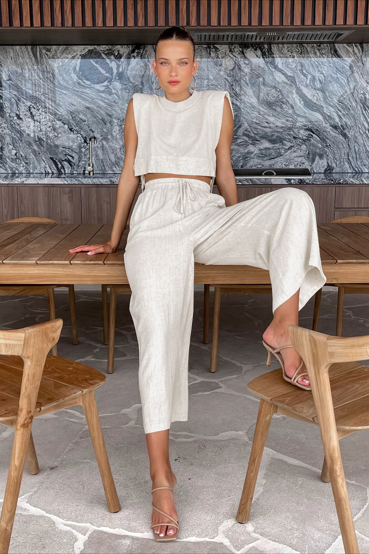 Florence Linen Set