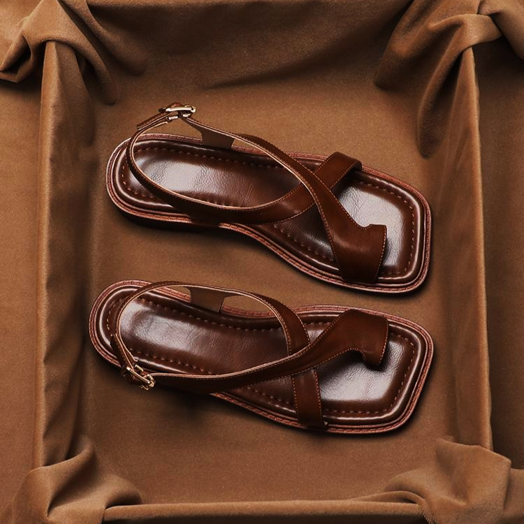 Noire Italian Leather Sandals