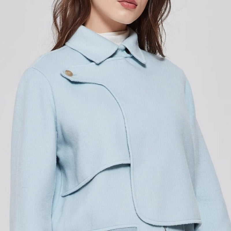 Elysian Architectural Wool Blazer