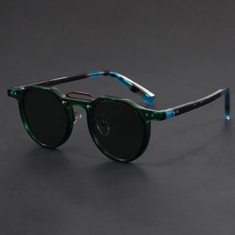RIVIERA ROUND UV SUNGLASSES