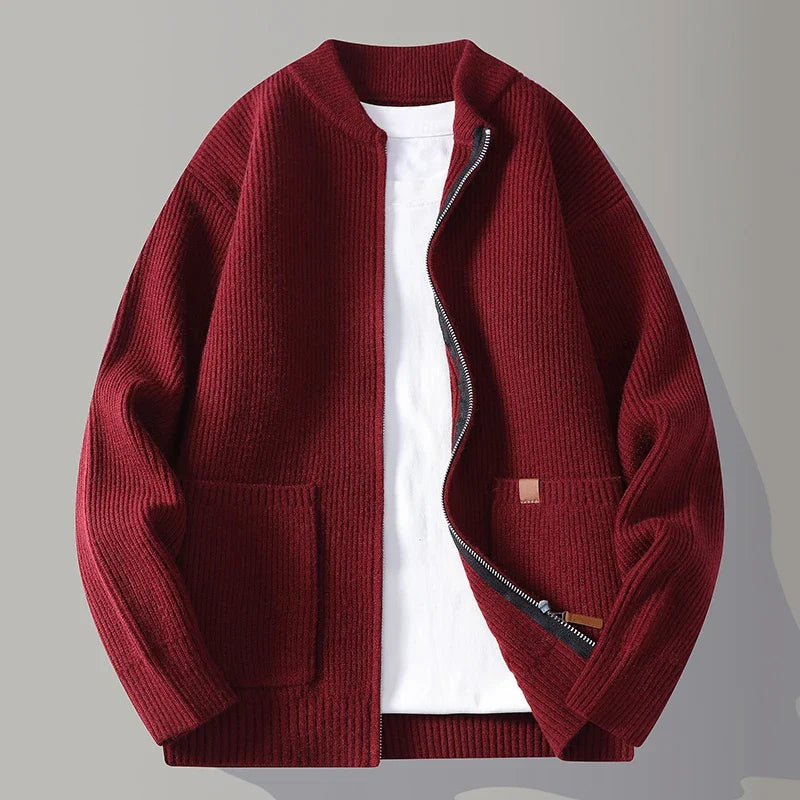 MAXIMUS EVERYDAY RIB KNIT JACKET
