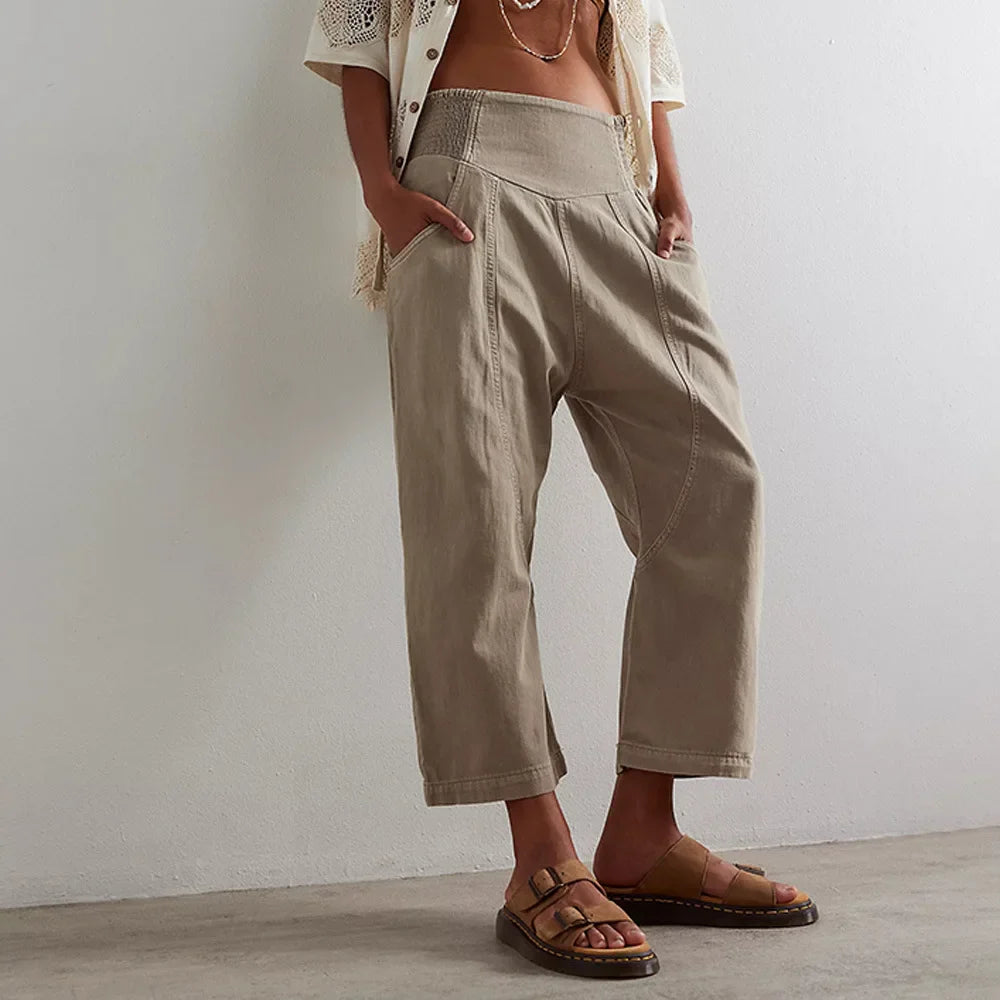 ISLA OVERSIZED DENIM PANT