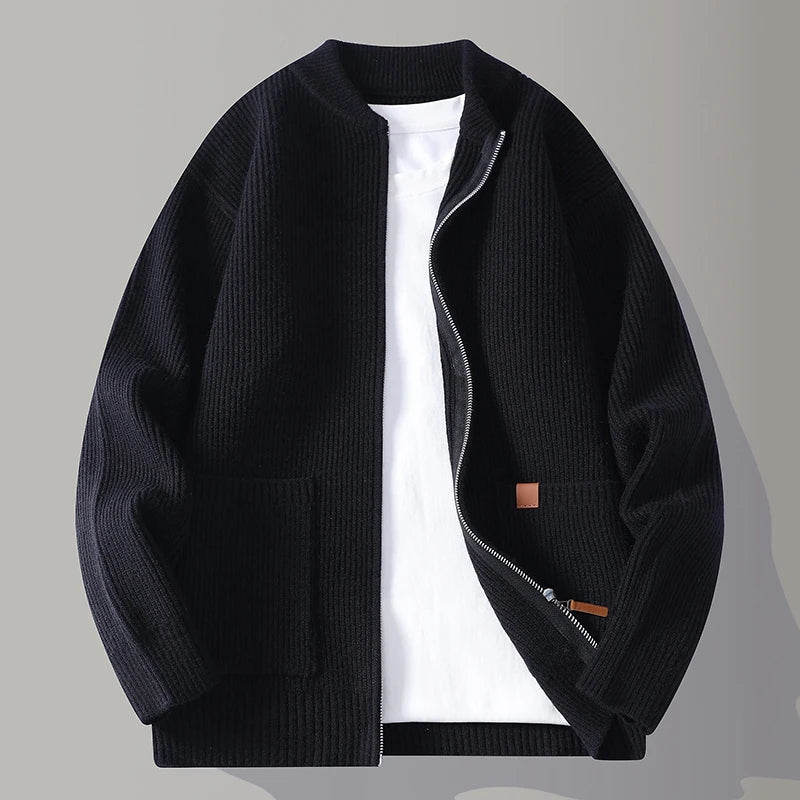 MAXIMUS EVERYDAY RIB KNIT JACKET