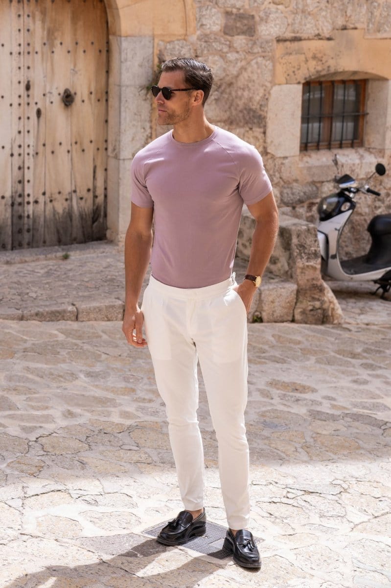 Matteo Tailored Crew Tee