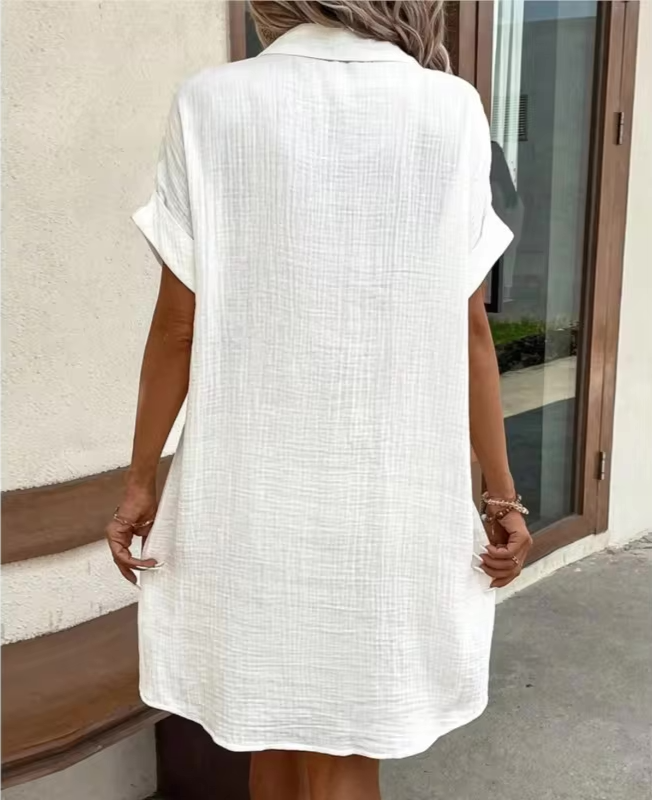 ELYSIAN BREEZY SHIRTDRESS