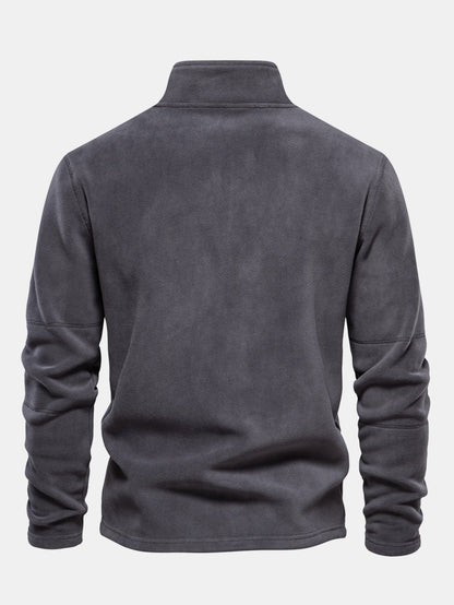 MARCELLO POLAR ZIP SWEATER