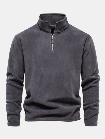 MARCELLO POLAR ZIP SWEATER