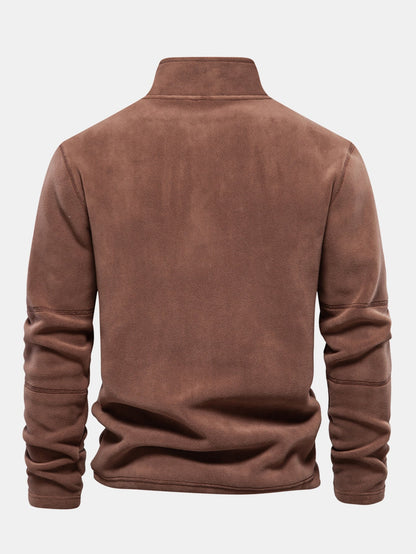 MARCELLO POLAR ZIP SWEATER