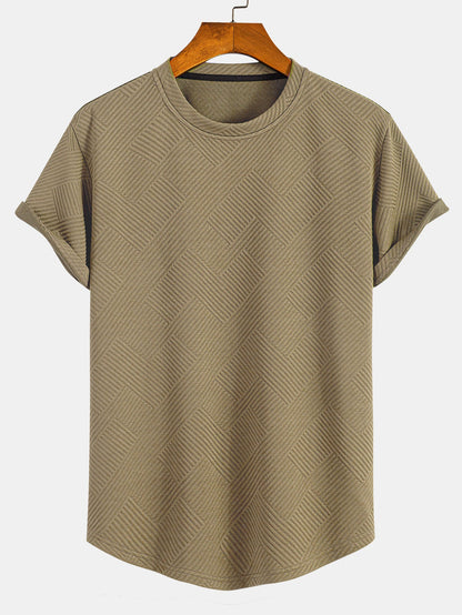 Luca Casual Jacquard Tee