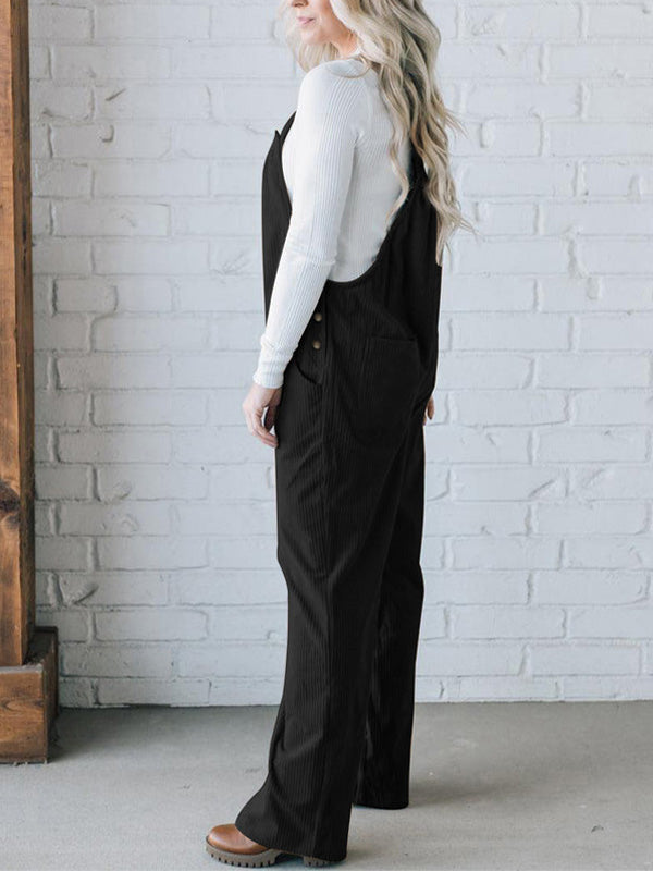 ARIANA GENTLEWEAVE LOOSE OVERALLS