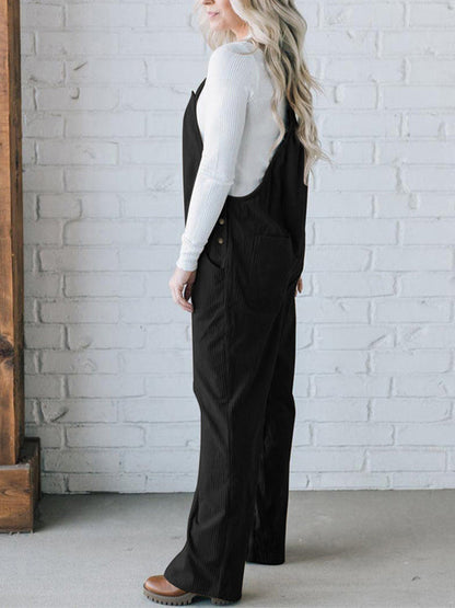 ARIANA GENTLEWEAVE LOOSE OVERALLS