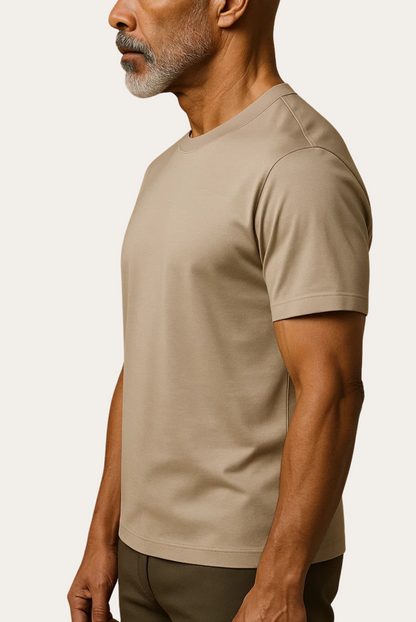 Greige Imperial Tee