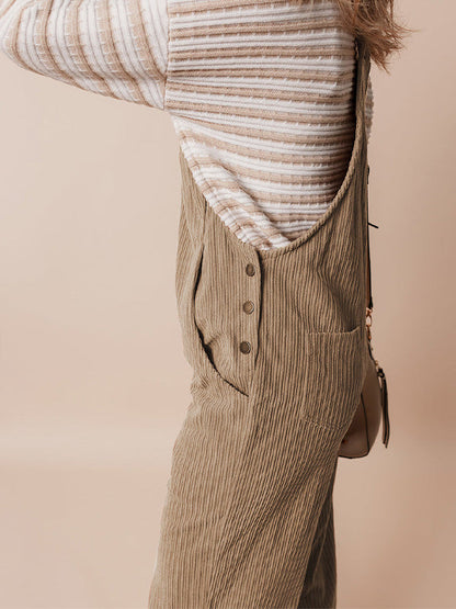 ARIANA GENTLEWEAVE LOOSE OVERALLS