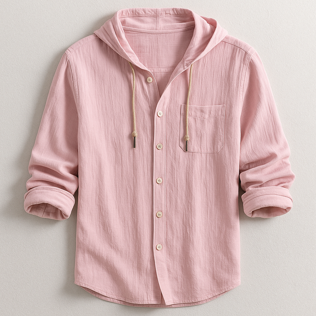 VALERIO RELAXED HOODED SHIRT