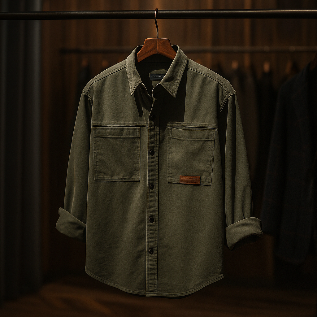 ARMAN RELAXED SHIRT JACKET