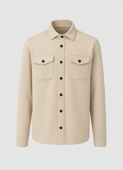 MATTEO ESSENTIAL LAYER OVERSHIRT