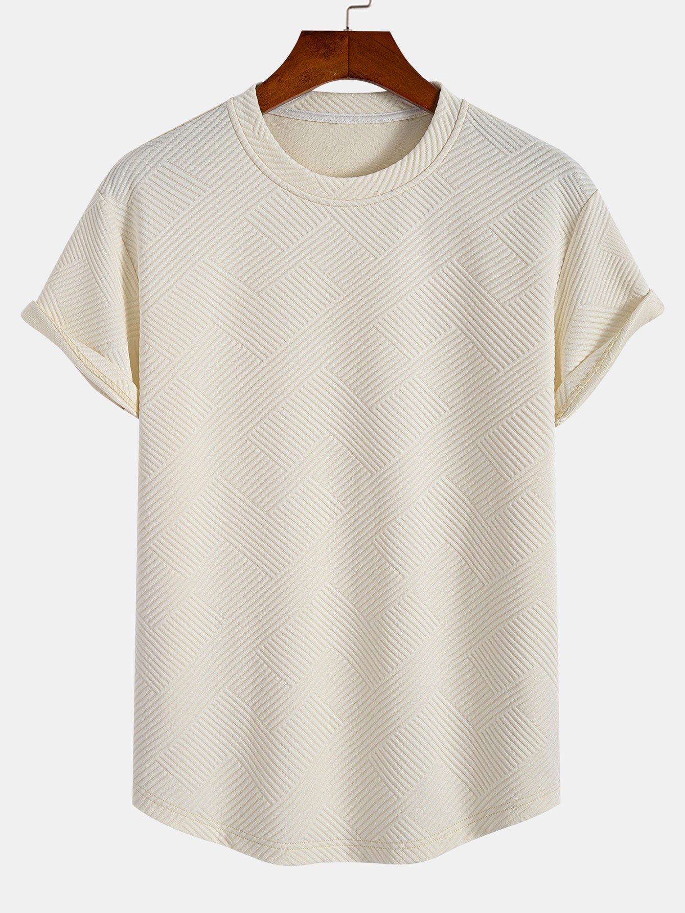 Luca Casual Jacquard Tee