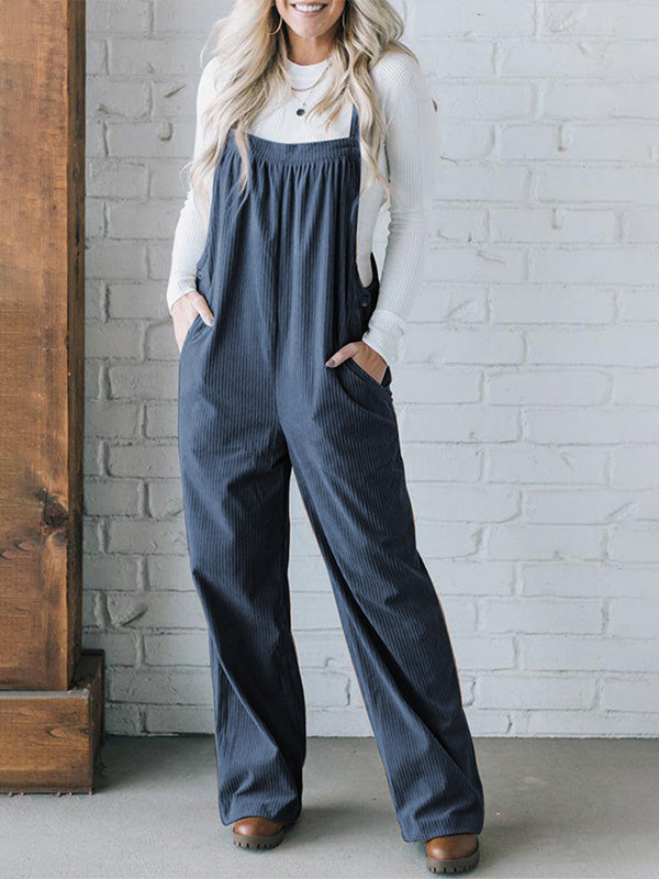 ARIANA GENTLEWEAVE LOOSE OVERALLS