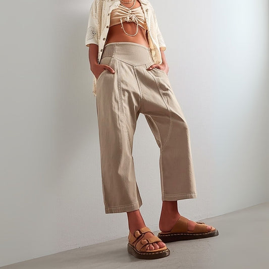 ISLA OVERSIZED DENIM PANT