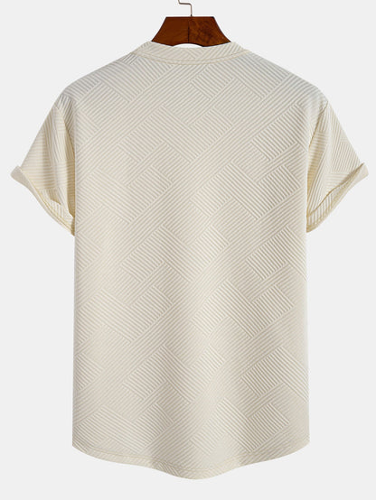 Luca Casual Jacquard Tee