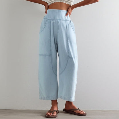 ISLA OVERSIZED DENIM PANT