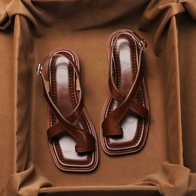 Noire Italian Leather Sandals