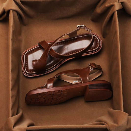 Noire Italian Leather Sandals