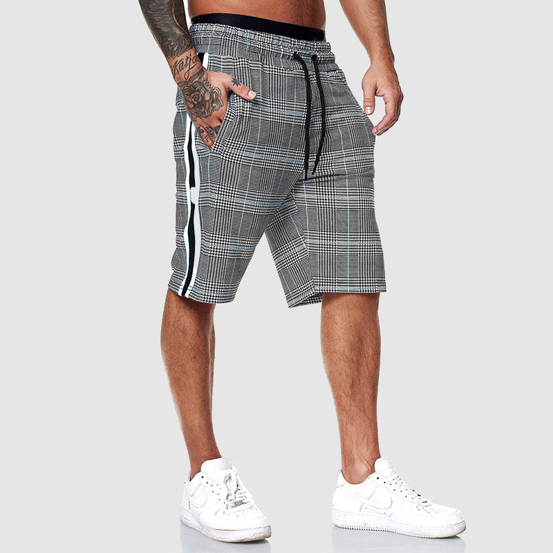 LUCA RELAXED PLAID SHORT
