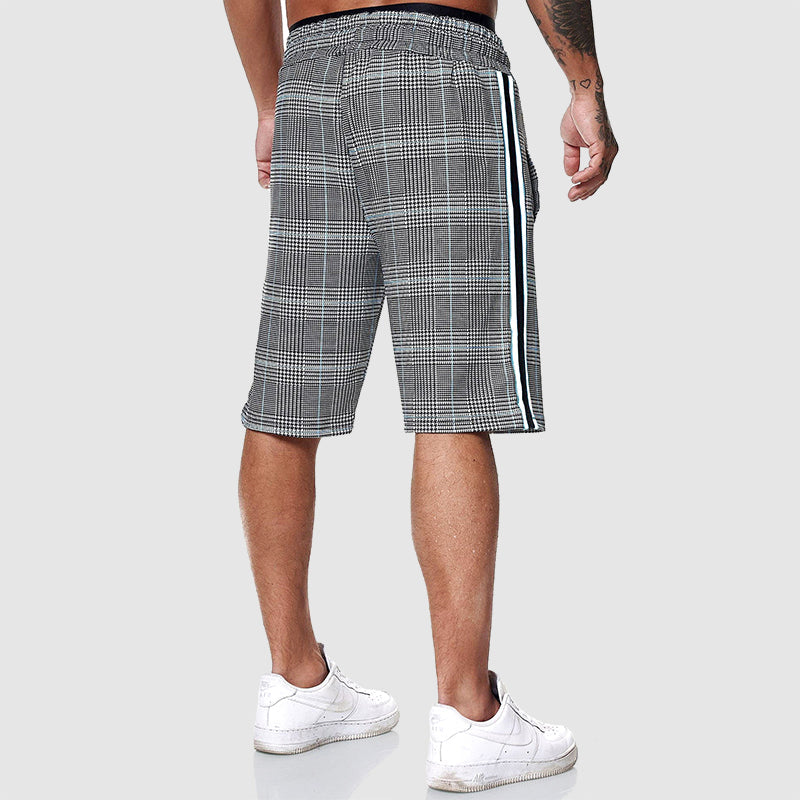 LUCA RELAXED PLAID SHORT