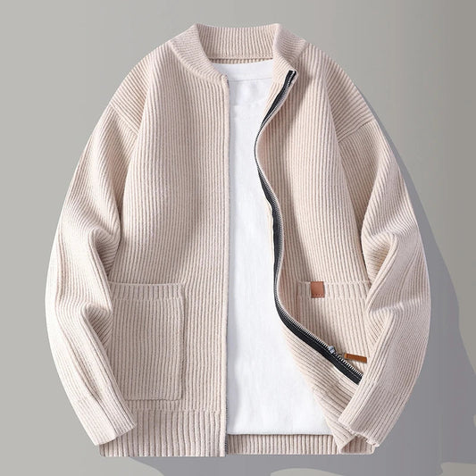 MAXIMUS EVERYDAY RIB KNIT JACKET