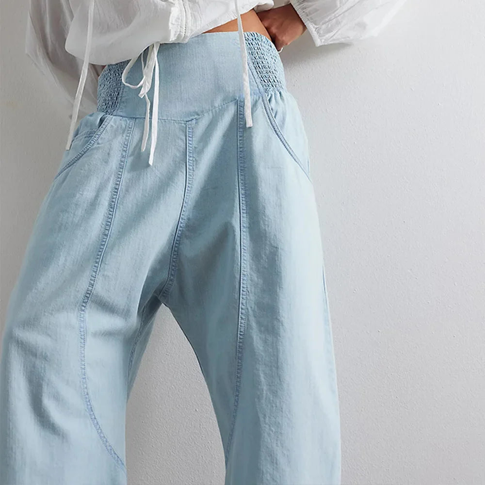 ISLA OVERSIZED DENIM PANT
