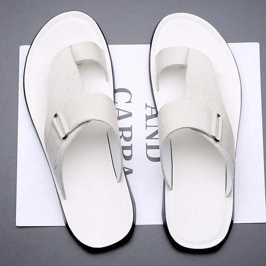 ASHMERE LEATHER SANDALS