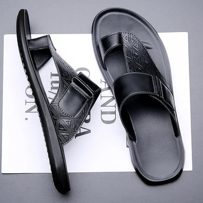 ASHMERE LEATHER SANDALS