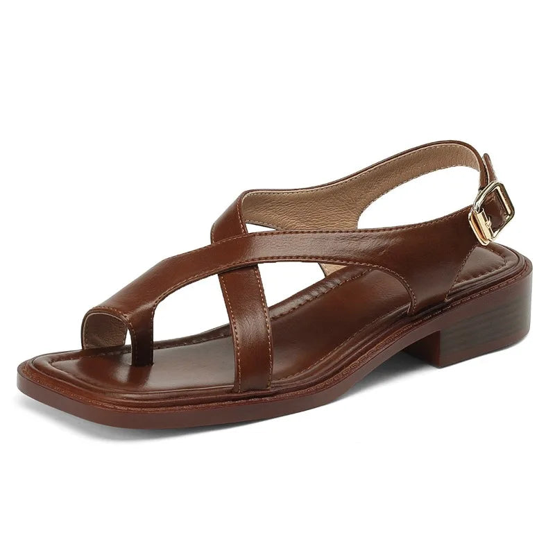 Noire Italian Leather Sandals