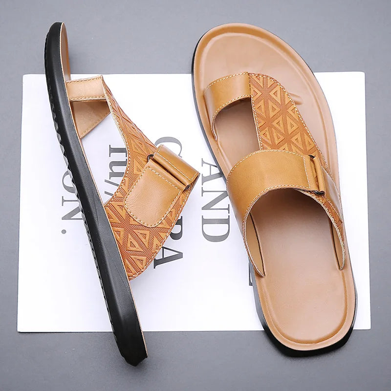 ASHMERE LEATHER SANDALS