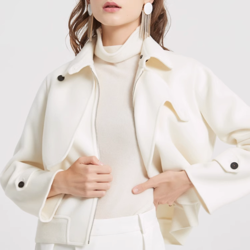 Elysian Architectural Wool Blazer
