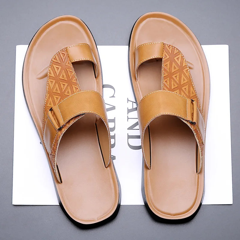 ASHMERE LEATHER SANDALS