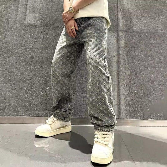 ENZO JACQUARD JEANS