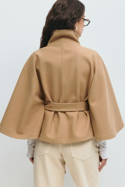 ISABELLA CHIC BELT CAPE JACKET