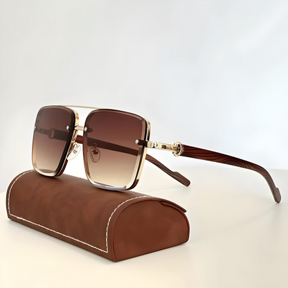 MAXIMUS RETRO SQUARE SUNGLASSES