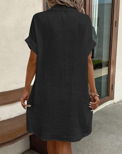 ELYSIAN BREEZY SHIRTDRESS