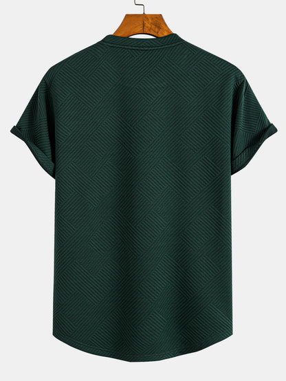 Luca Casual Jacquard Tee
