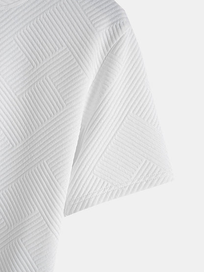 Luca Casual Jacquard Tee