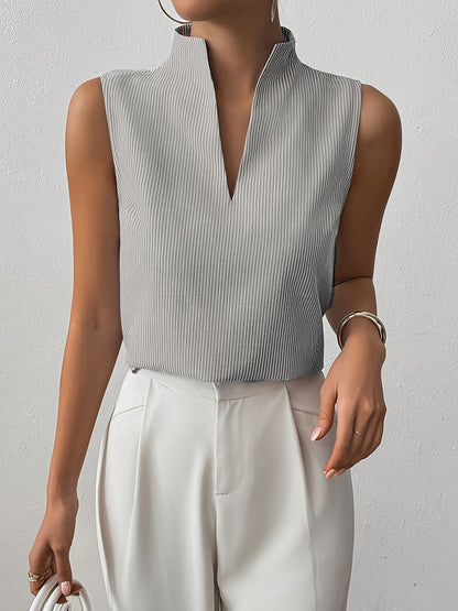 CAMILA EDGE STRIPE TANK