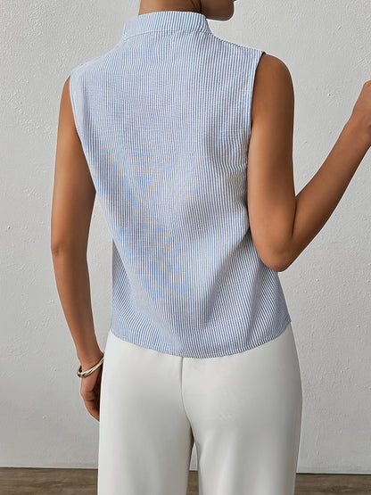 CAMILA EDGE STRIPE TANK