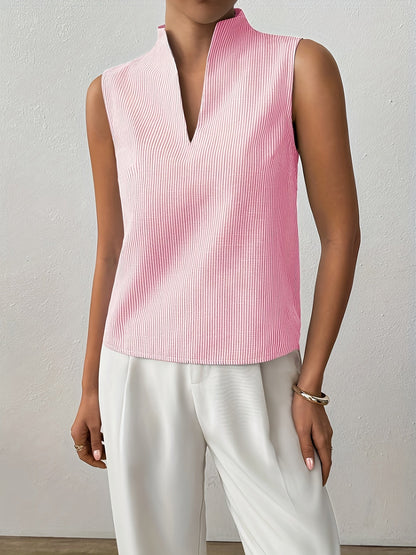 CAMILA EDGE STRIPE TANK